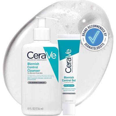 cerave Cerave Blemish Control 2-Step Night Routine For Blemish-Prone Skin: Cleanser 23 cerave Cerave Blemish Control 2-Step Night Routine For Blemish-Prone Skin: Cleanser 23