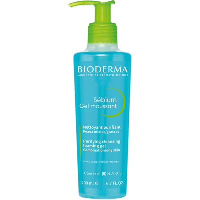 Bioderma S?Bium Purifying Foaming Gel - Gentle Cleanser For Combination, Oily & Bioderma S?Bium Purifying Foaming Gel - Gentle Cleanser For Combination, Oily &