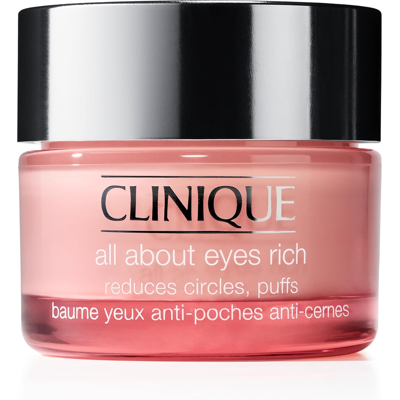 Clinique All About Eyes Rich Eye Cream For Dark Circles With Hyaluronic Acid Hydrating Clinique All About Eyes Rich Eye Cream For Dark Circles With Hyaluronic Acid Hydrating
