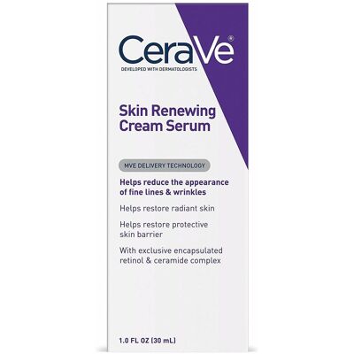 Cerave Skin Renewing Face Serum For Fine Lines And Wrinkles (1 Fl.Oz / 30 Ml) Cerave Skin Renewing Face Serum For Fine Lines And Wrinkles (1 Fl.Oz / 30 Ml)