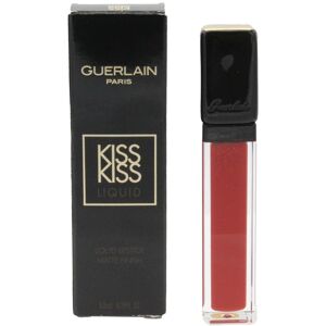 Guerlain Lipstick Kiss Kiss L322 Seductive Matte Red Liquid Lipstick Lip Plumper Guerlain Lipstick Kiss Kiss L322 Seductive Matte Red Liquid Lipstick Lip Plumper