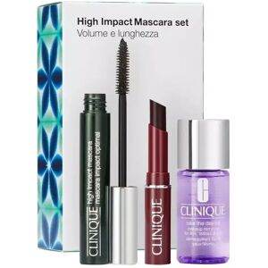 Clinique High Impact Mascara Gift Set - Mascara, Makeup Remover, Lipstick *new* Clinique High Impact Mascara Gift Set - Mascara, Makeup Remover, Lipstick *new*