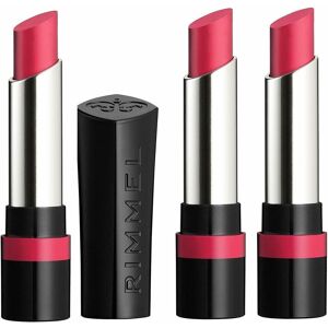 3 X Brand New Sealed Rimmel The Only 1 Lipstick 110 Pink A Punch Full Size 3.4g 3 X Brand New Sealed Rimmel The Only 1 Lipstick 110 Pink A Punch Full Size 3.4g