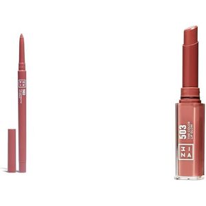3ina Makeup - The Automatic Lip Pencil 503 + The Color Lip Glow 503 - Nude Wate 3ina Makeup - The Automatic Lip Pencil 503 + The Color Lip Glow 503 - Nude Wate