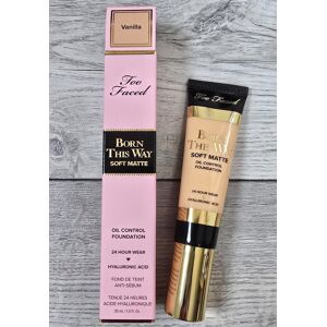 Too Faced Born This Way Soft Matte Foundation - Vanilla - Foundation Too Faced Born This Way Soft Matte Foundation - Vanilla - Foundation