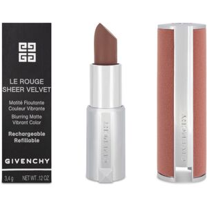 Givenchy Le Rouge Sheer Velvet Lipstick Blurring Matte - 10 Beige Nude 3.4g Givenchy Le Rouge Sheer Velvet Lipstick Blurring Matte - 10 Beige Nude 3.4g
