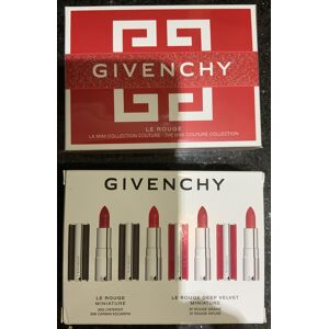 Givenchy Le Rouge The Mini Couture Collection Lipsticks 4x1.5g Idea Gift Givenchy Le Rouge The Mini Couture Collection Lipsticks 4x1.5g Idea Gift