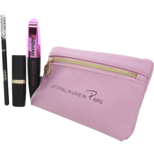 L'Oreal Make Up Set Mega Volume Miss Manga Mascara Riche Lipstick Eyeliner L'Oreal Make Up Set Mega Volume Miss Manga Mascara Riche Lipstick Eyeliner