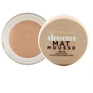 Maybelline New York Maybelline Dream Matte Mat Mousse Foundation 012 Fair Ivory Maybelline New York Maybelline Dream Matte Mat Mousse Foundation 012 Fair Ivory