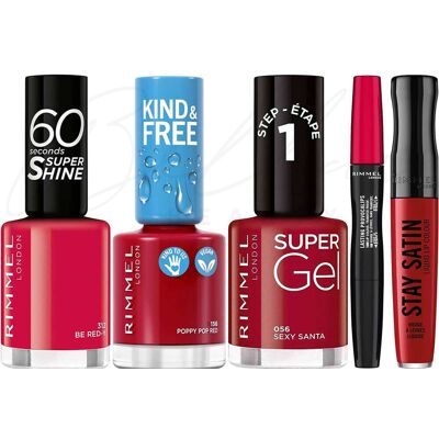 Rimmel Red Revolution Long Lasting Nail Polishes And Liquid Lipsticks Collection Rimmel Red Revolution Long Lasting Nail Polishes And Liquid Lipsticks Collection