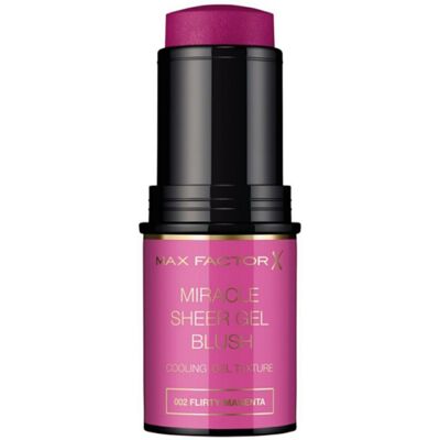 6 × Max Factor Miracle Sheer Gel Blush 8g - 002flirty Magenta 6 × Max Factor Miracle Sheer Gel Blush 8g - 002flirty Magenta