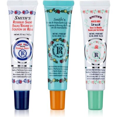 Smith'S Rosebud Salve Lip Balm Trio Smith'S Rosebud Salve Lip Balm Trio