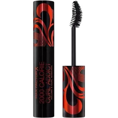 Max Factor 2000 Calorie Curl Addict Mascara - Black - Mascara Max Factor 2000 Calorie Curl Addict Mascara - Black - Mascara