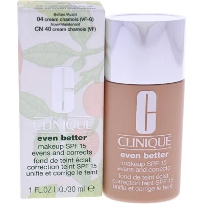 Clinique Even Better Makeup Spf 15 Cream Foundation - 1oz, Cn 40 - Brand New Clinique Even Better Makeup Spf 15 Cream Foundation - 1oz, Cn 40 - Brand New