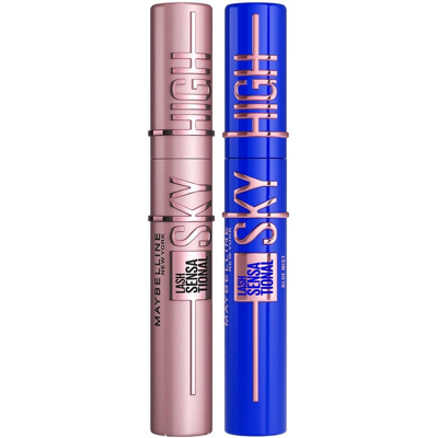 Maybelline New York Lash Sensational Sky High Mascara, Volumising & Lengthening, Maybelline New York Lash Sensational Sky High Mascara, Volumising & Lengthening,