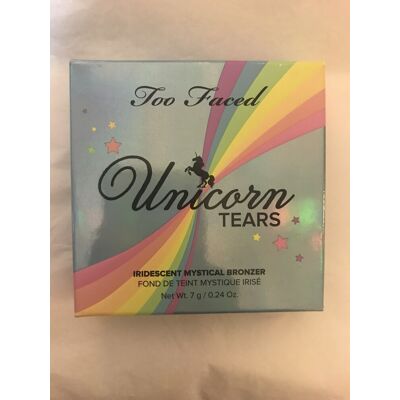 Too Faced Unicorn Tears Iridescent Mystical Bronzer 7g New And Boxed Too Faced Unicorn Tears Iridescent Mystical Bronzer 7g New And Boxed
