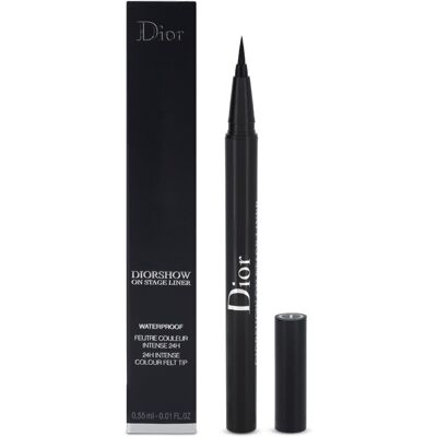 Christian Dior Diorshow On Stage Liner 096 Satin Black Waterproof Liquid Liner Christian Dior Diorshow On Stage Liner 096 Satin Black Waterproof Liquid Liner