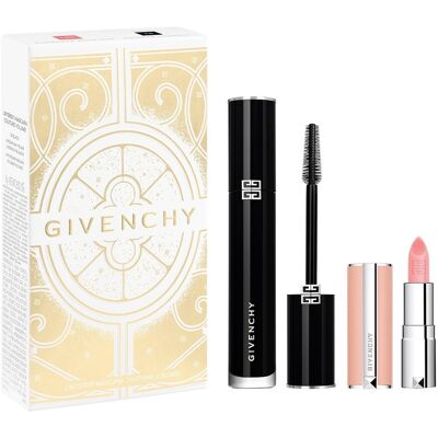 Givenchy L'Interdit Mascara Gift Set: Mascara 8g - 01 Black + Mini Rose Perfecto Givenchy L'Interdit Mascara Gift Set: Mascara 8g - 01 Black + Mini Rose Perfecto