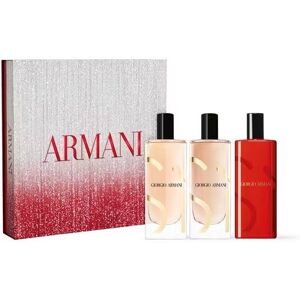 Armani Si 3 X 15ml Eau De Parfum Spray Gift Set 2025 Armani Si 3 X 15ml Eau De Parfum Spray Gift Set 2025