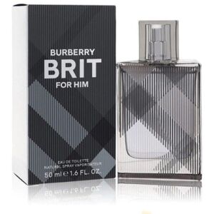 Brit For Him 50ml Eau De Toilette Edt Spray Burberry For Men -Brand New Brit For Him 50ml Eau De Toilette Edt Spray Burberry For Men -Brand New