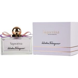 Salvatore Ferragamo Signorina Eau De Toilette 100ml Spray New & Sealed Salvatore Ferragamo Signorina Eau De Toilette 100ml Spray New & Sealed