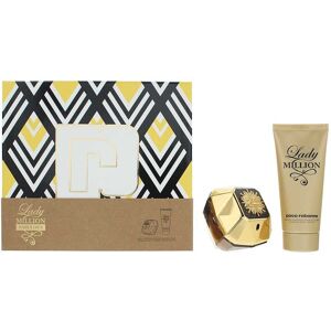 Paco Rabanne Lady Million Fabulous Edp 80ml + Body Lotion Gift Set - Damaged Box Paco Rabanne Lady Million Fabulous Edp 80ml + Body Lotion Gift Set - Damaged Box