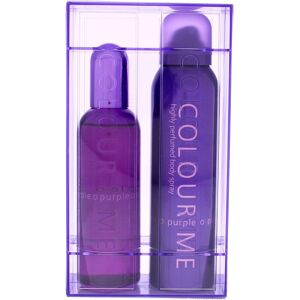 Colour Me Purple Perfume For Women. 100ml Eau De Parfum & 150ml Body Spray - Tw Colour Me Purple Perfume For Women. 100ml Eau De Parfum & 150ml Body Spray - Tw