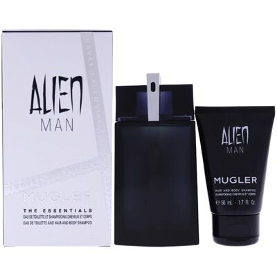 Thierry Mugler Alien Man Gift Set - Eau de Toilette - 100ml, Body Wash - 50ml Thierry Mugler Alien Man Gift Set - Eau de Toilette - 100ml, Body Wash - 50ml