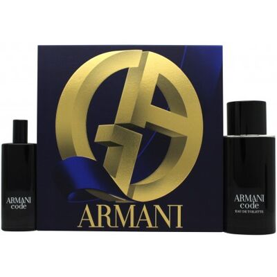 Giorgio Armani Code Gift Set - Eau de Toilette 75ml & Travel 15ml Giorgio Armani Code Gift Set - Eau de Toilette 75ml & Travel 15ml