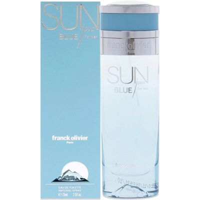 Franck Olivier Sun Java Blue Men 75ml Edt New & Sealed Free P&p Uk Franck Olivier Sun Java Blue Men 75ml Edt New & Sealed Free P&p Uk