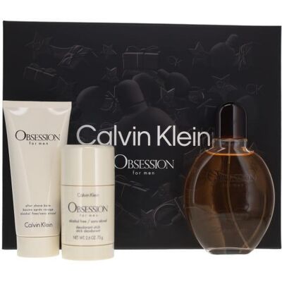 Calvin Klein Obsession for Men Eau De Toilette - Gift Set Calvin Klein Obsession for Men Eau De Toilette - Gift Set