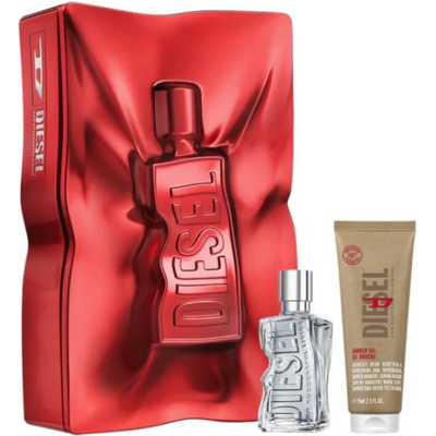 Diesel D By Diesel 50ml Eau De Toilette Spray & 75ml Shower Gel Gift Set Diesel D By Diesel 50ml Eau De Toilette Spray & 75ml Shower Gel Gift Set
