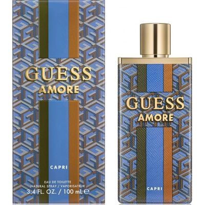 Guess Amore Capri - Guess Eau De Toilette - Floral, Citrus, Wood - 100ML Guess Amore Capri - Guess Eau De Toilette - Floral, Citrus, Wood - 100ML