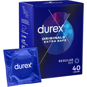 Does Not Apply Originals Extra Safe Condoms, Regular Fit, 40 Pack, Easy On Shape, Enhanced With Does Not Apply Originals Extra Safe Condoms, Regular Fit, 40 Pack, Easy On Shape, Enhanced With