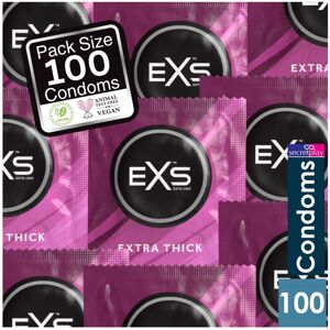 EXS Extra Thick Vegan Condoms - 100 Pack EXS Extra Thick Vegan Condoms - 100 Pack