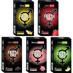 Does Not Apply Nottyboy Flavoured Condoms Pack Oral With 5 Varieties - 50 Condoms Does Not Apply Nottyboy Flavoured Condoms Pack Oral With 5 Varieties - 50 Condoms