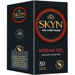 Care+ Intense Feel Condoms Pack Of 50 - Feel Latex Free For Men, Regular Size, Thin, R Care+ Intense Feel Condoms Pack Of 50 - Feel Latex Free For Men, Regular Size, Thin, R