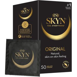 skyn Skyn Original Condoms Pack Of 50 - Skynfeel Latex Free For Men, Regular Size, S skyn Skyn Original Condoms Pack Of 50 - Skynfeel Latex Free For Men, Regular Size, S