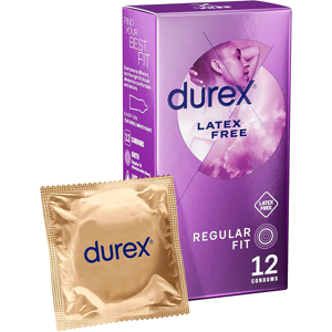 Durex Ultimate Latex Free Condoms, Pack Of 12 Durex Ultimate Latex Free Condoms, Pack Of 12