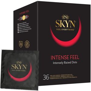 skyn Skyn Intense Feel Condoms Pack Of 36 / Skynfeel Latex Free Condoms For Men, Reg skyn Skyn Intense Feel Condoms Pack Of 36 / Skynfeel Latex Free Condoms For Men, Reg