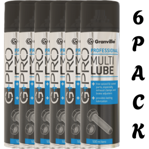 Granville 6x G+pro Multi Lube Multi Purpose Oil Spray Lubricant Free Seized Parts 1087 Granville 6x G+pro Multi Lube Multi Purpose Oil Spray Lubricant Free Seized Parts 1087