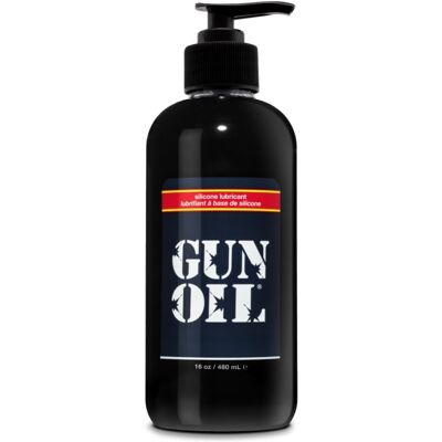 Gun Oil Silicone Based Lubricant Water Resistant Vaginal Anal Sex Lube 480ml Gun Oil Silicone Based Lubricant Water Resistant Vaginal Anal Sex Lube 480ml