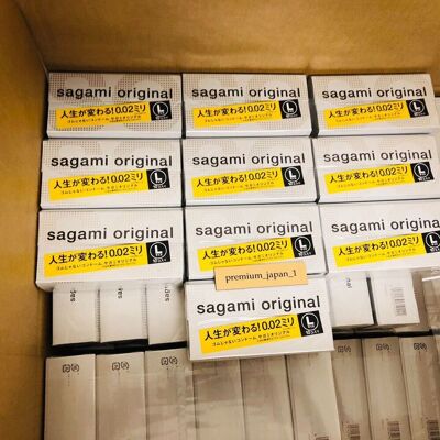 Sagami Original 002 L-Condom, 10 Pieces, Ultra-Thin, 0.02 Mm, Without Latex, ... Sagami Original 002 L-Condom, 10 Pieces, Ultra-Thin, 0.02 Mm, Without Latex, ...