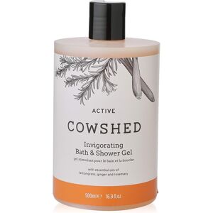 Cowshed Active Invigorating Bath & Shower Gel - 500 Ml - Vegan Body Wash For Wo Cowshed Active Invigorating Bath & Shower Gel - 500 Ml - Vegan Body Wash For Wo