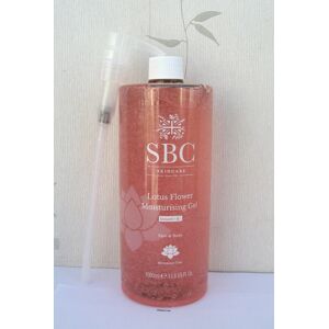 Sbc Lotus Flower Moisturising Gel 1 Litre Pump (1000ml ) New Sbc Lotus Flower Moisturising Gel 1 Litre Pump (1000ml ) New