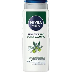 Nivea Shower Gel 500 Ml Men Sensitive Pro Ultra-Calming (Pack Of 2) Nivea Shower Gel 500 Ml Men Sensitive Pro Ultra-Calming (Pack Of 2)