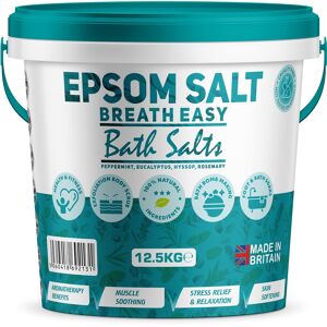 1ne Nutrition Scented Epsom Bath Salts 12.5kg Bucket Breath Easy 100% Pure Magnesium Sulphate 1ne Nutrition Scented Epsom Bath Salts 12.5kg Bucket Breath Easy 100% Pure Magnesium Sulphate