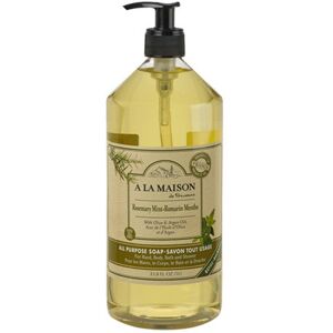 A La Maison Rosemary Mint Liquid Hand Soap - Liquid Hand Soap A La Maison Rosemary Mint Liquid Hand Soap - Liquid Hand Soap
