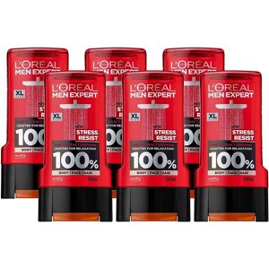 L’oréal Paris Men Expert L'Oréal Paris Men Expert Stress Resist Shower Gel For Men, 300 Ml (Pack Of 6) L’oréal Paris Men Expert L'Oréal Paris Men Expert Stress Resist Shower Gel For Men, 300 Ml (Pack Of 6)