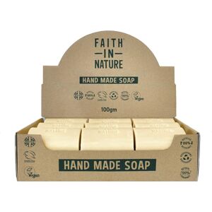 Faith In Nature Natural Fragrance Free Hand Soap Bar Box Set, Sensitive, Vegan Faith In Nature Natural Fragrance Free Hand Soap Bar Box Set, Sensitive, Vegan